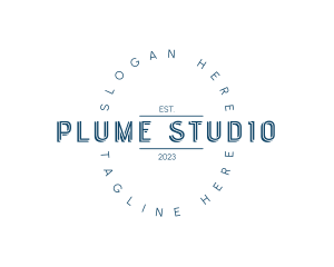 Generic Hipster Studio logo design