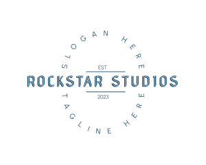 Generic Hipster Studio logo design