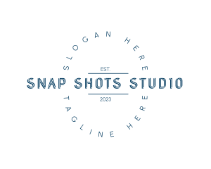 Generic Hipster Studio logo design