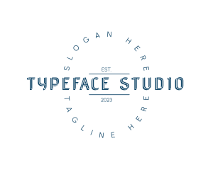 Generic Hipster Studio logo design