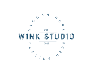 Generic Hipster Studio logo design