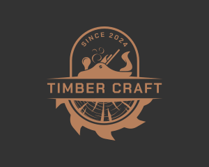 Lumberjack Wood Workshop logo design