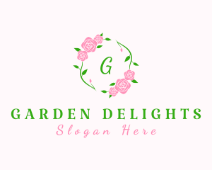 Flower Rose Florist logo design