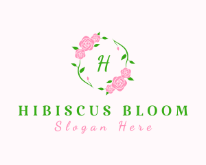 Flower Rose Florist logo design