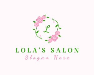 Flower Rose Florist logo design