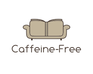 Brown Book Sofa logo design