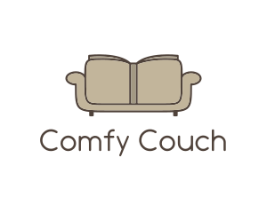 Brown Book Sofa logo