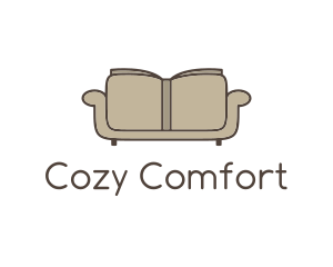 Brown Book Sofa logo