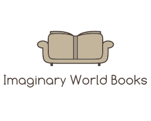 Brown Book Sofa logo design