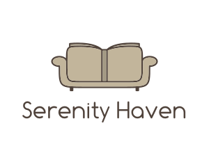 Brown Book Sofa logo