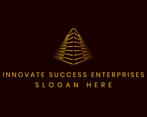 Pyramid Firm Enterprise logo design