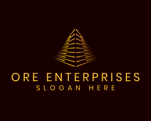 Pyramid Firm Enterprise logo design