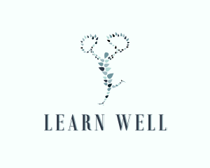 Wellness Woman Tree logo design