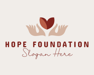 Simple Heart Volunteer Foundation logo design