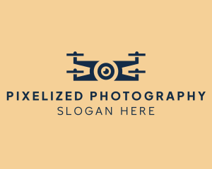 Flying Drone Production logo design