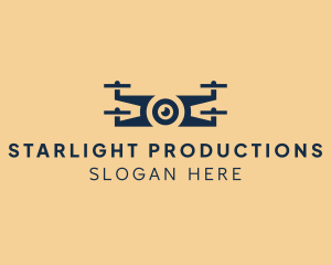 Flying Drone Production logo design