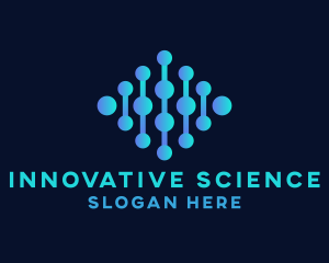 Hexagon Science Molecule logo
