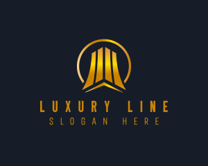 Luxury Building Architecture logo design