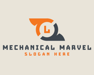 Mechanical Fabrication Propeller logo design