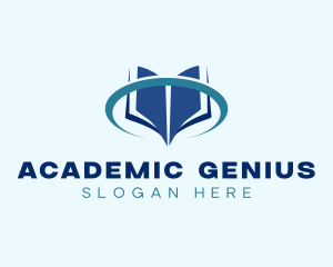 Book Online Learning logo design