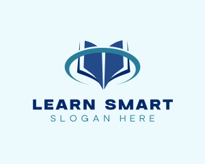 Book Online Learning logo design