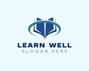 Book Online Learning logo design