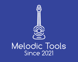 Guitar Instrument Musical logo