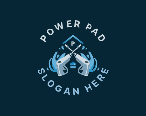 Sanitation Power Washer logo design