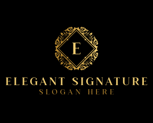 Elegant Event Florist logo design