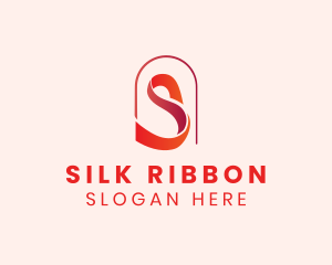 Ribbon Arch Letter S logo design