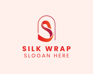 Ribbon Arch Letter S logo design