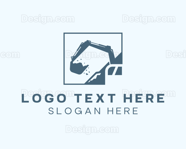 Industrial Construction Demolition Logo