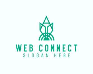 Geometric Internet Connection logo