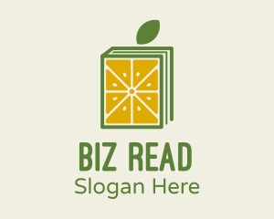 Book Citrus Juice logo design