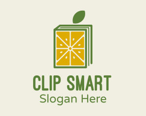 Book Citrus Juice logo design