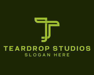 Professional Studio Letter T logo design