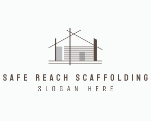 House Construction Scaffolding  logo