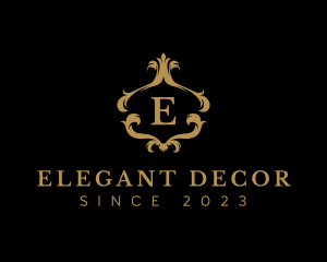 Luxury Ornate Mirror Frame logo design