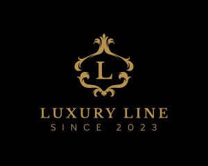 Luxury Ornate Mirror Frame logo design