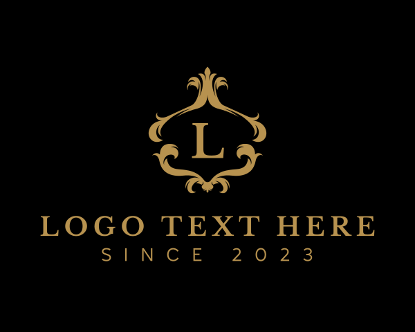 Traditional logo example 1