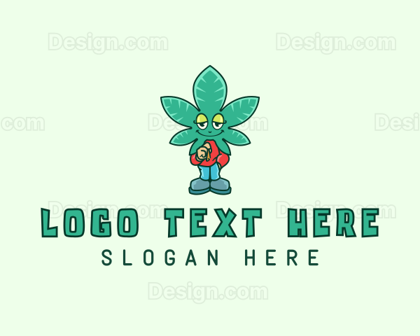 Cannabis Weed Dispensary Logo