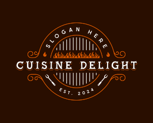 Kitchen Grill Restaurant logo design