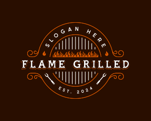 Kitchen Grill Restaurant logo design