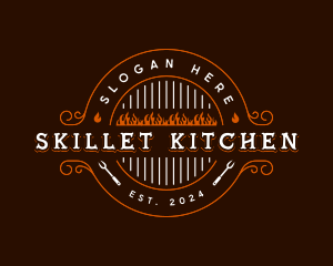 Kitchen Grill Restaurant logo design