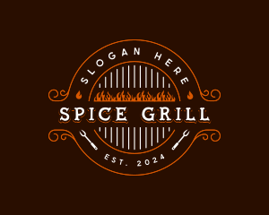 Kitchen Grill Restaurant logo design