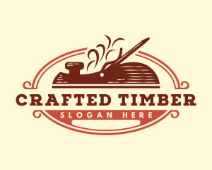 Industrial Woodworking Carpentry  logo design