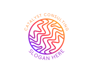 Company Round Waves logo
