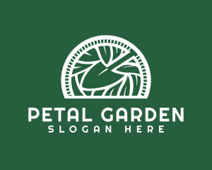 Shovel Plant Farm logo design