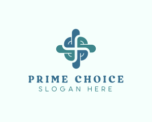 Medical Cross Clinic logo design