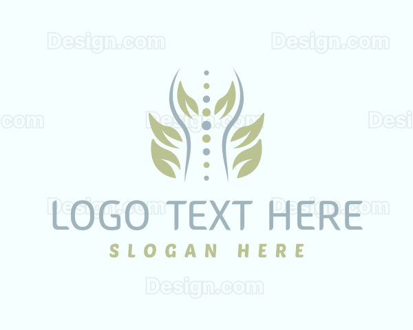 Leaf Wellness Lifestyle Logo